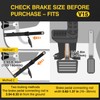 OPSOOPI Brake Pedal Lock, Anti Theft Car Device Brake Clutch