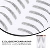 NOLITOY Sets Simple Step Eyebrow Kit Create Eyebrows Fast Transfer