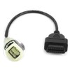 OBD2 Cable Connector, Motorcycle 4 Pin Diagnostic Cable Adapter, OBDII