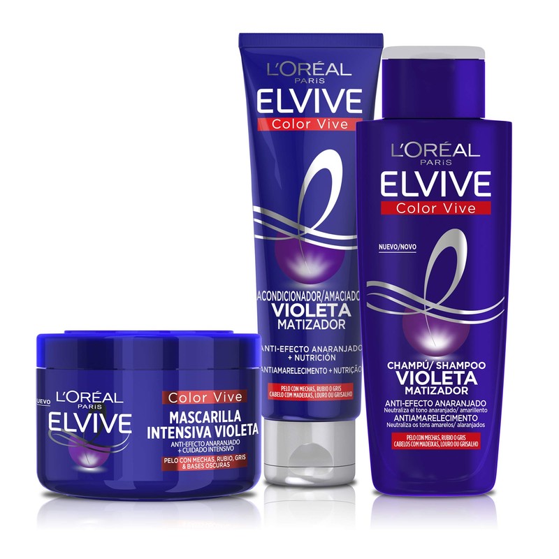 ELVIVE COLOR-VIVE VIOLETA Mascarilla Intensive 250 ml