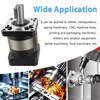 80mm Servo Planetary Gearbox Speed Reducer 10:1 Ratio for 19mm