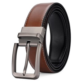 YIWEIYA Mens Leather Belt Genuine Leather Belts for Men Great for Casual Jeans Wear Mens Belt with Alloy Pin Buckle 2 Colors can be changed as needed