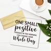 Motivational Gifts for Home Office Decor, One Small Positive Thought