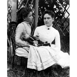 Helen Keller Anne Sullivan 1888 Photo Photos Famous Americans Historical Photo Photos 8x10
