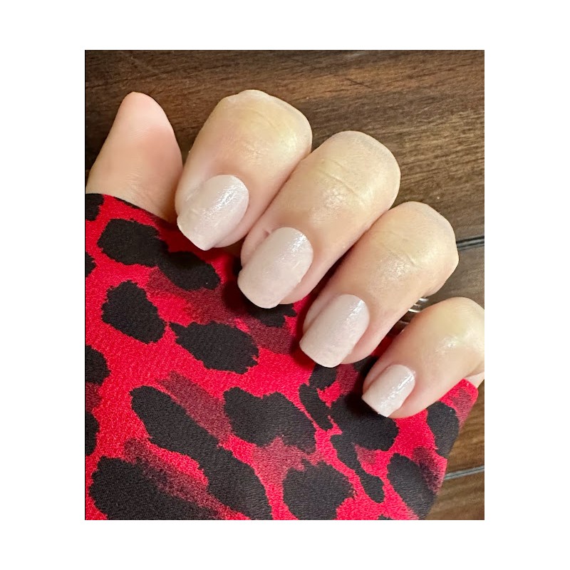 ManiCURE Nail Polish Barely There Glitter, ManiCURE Real Nail Polish