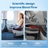 Airplane Foot Hammock, Portable Leg Rest with Removable Cushion for