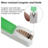 WANGCL Portable Outdoor Hand Sharpener Quick Sharpener Repairs Honey Serrated