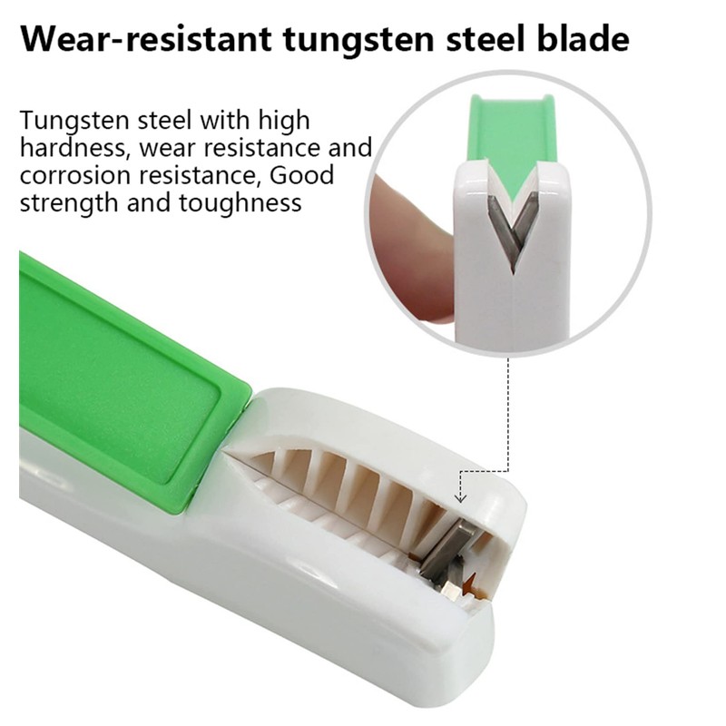 WANGCL Portable Outdoor Hand Sharpener Quick Sharpener Repairs Honey Serrated