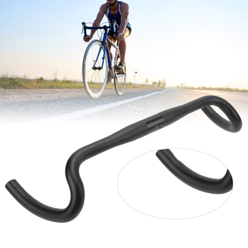 Bicycle Handlebar Full Carbon Fiber 30 Degree Curved Handlebar for