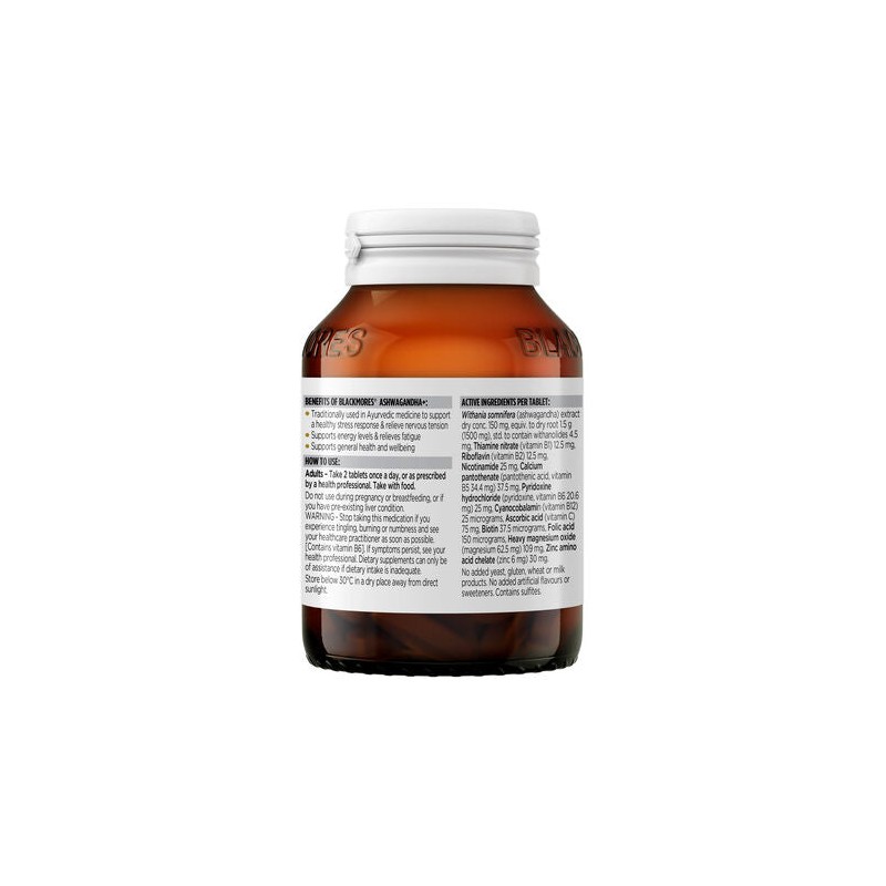 Blackmores Ashwagandha+ 120 Tablets