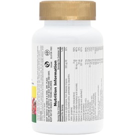 NaturesPlus Source of Life Gold Capsules - Whole Food Based Multivitamin for Men and Women, Energy, Immune, Focus - Gluten Free, Vegan - 90 Capsules