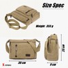 X-cross Shoulder Bag, Cross, Cross, Shoulder Bag, Pockets, Multiple Storage,