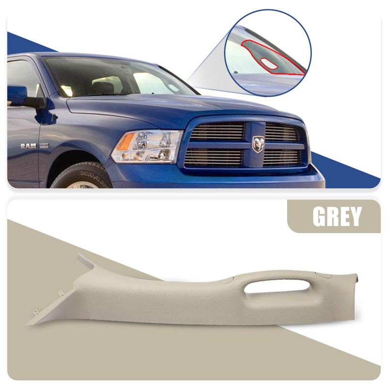 Fexhull A-Pillar Trim Interior Handle and Single Gauge Pod (Left-Driver