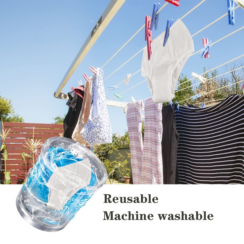 Pull On Style Adult Cloth Diaper for Women, Reusable Nappy