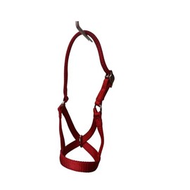 Goat Pulling Harness With Tugs Padded Pull Wagons, Carts, Sleds, Brush (Standard, Orange)