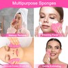 Pack of 20 Compressed Face Sponges, Soft Cellulose Face Sponge,