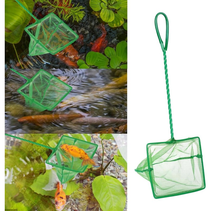 YFFSFDC 2 Pcs Fish Net for Breeding Medallion Fish Net