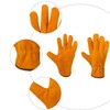 Operitacx 1 Pair Wear Resistant Welding Gloves Multipurpose Protective Gloves