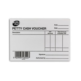 Pukka Pad, Petty Cash Slips 88 x 138mm Pack of 10