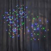 Star Firework 3D LED Hanging Star, Plastic, Black, Approx. 26