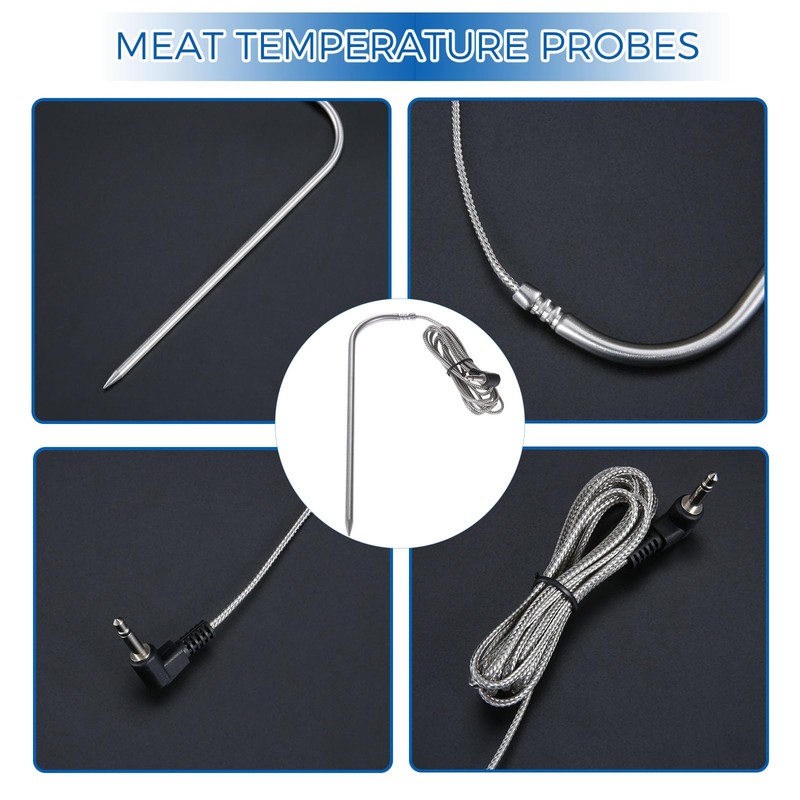 Dophee Meat Thermometer, Upgraded Replacement Temperature Probe Sensor, Compatible with