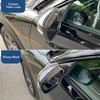 2Pcs Rearview Mirror Rain Eyebrow Frame Door Mirror Frame Trim