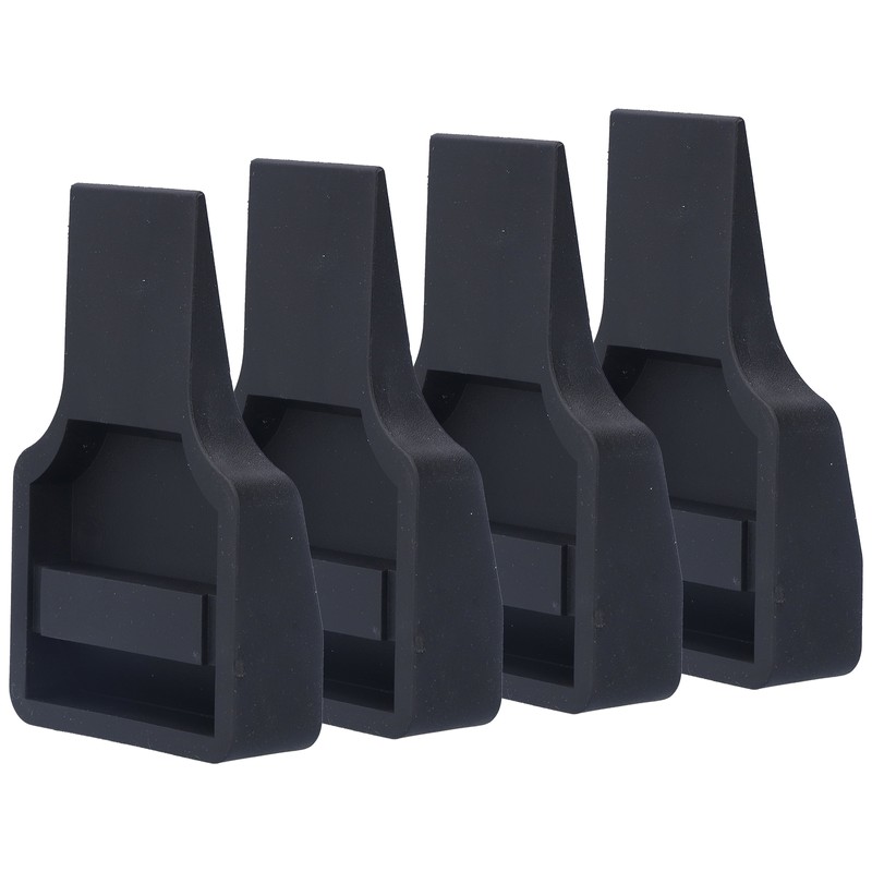 4Pcs Wheel Stoppers U Shaped Wheels Caster Cups Accessory for