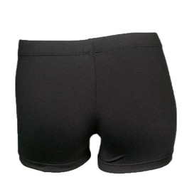 Aosva Pantalones cortos de gimnasia para niñas pequeñas de 2 a 14 años, Negro -, 11