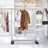 Simple Houseware Heavy Duty Clothing Garment Rack, Holds Up to