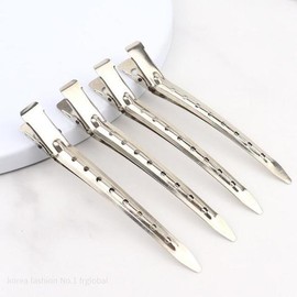 Metal Hair Fixing Pin Curl Pin Salon Cutting Clip (Sold by the 1P Unit) / 메탈 헤어 고정 핀컬핀 미용실 커트 집게(1P 단위 판매)