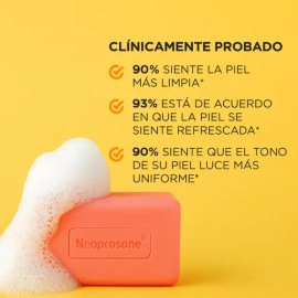 Jabón en Barra Neoprosona Vitamina C y Alfa Arbutina para Piel Mixta