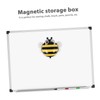Gadpiparty Magnetic Whiteboard Marker Pen Holder Storage Organizer Box for