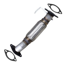 Northeastern Exhaust - 409 Grade Stainless Steel Exhaust Front Flex Pipe compatible with 2013-18 Hyundai Santa FE Sport & Kia Sorento 2.4L - Free Gaskets Included