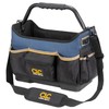 CLC Work Gear PB1580 15" Molded Base Open-Top Toolbox, Black