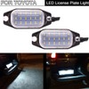 DHCN 2 x Error Free White LED Number Plate Light