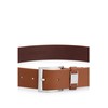 BOSS Connio Men's Real Leather Business Belt, Medium Brown210