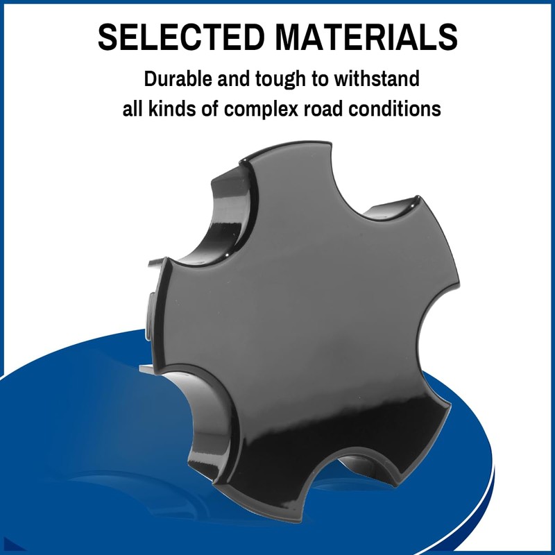 GTownWorks 4pcs Wheel Center Caps Compatible with 2000-2004 Corvette C5