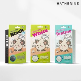 Haeserin 해서린 포어 클리어 코팩 32매 (화이트/블랙/티트리) HaeSorin Pore Clear Pack 32 Sheets (White/Black/Tea Tree)