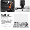 150PCS Stainless Steel Vertical Grain Rivet Insert Nut Set M3/M4/M5/M6/M8