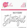 Mudra Stamps - Grateful -2"X3"Clear Art & Craft Photo Polymer