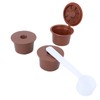Yctze Reusable Coffee Filter Set for Caffitaly - 3 Filter