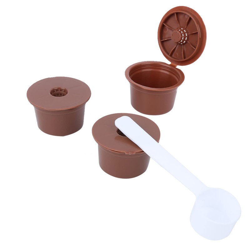 Yctze Reusable Coffee Filter Set for Caffitaly - 3 Filter
