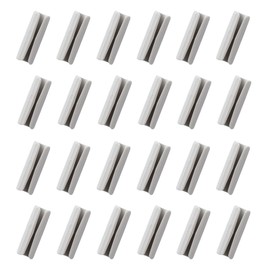OTKARXUS Bed Sheet Clips,24PCS No Needle Plastic Bed Sheet Fasteners,Simple Sheet Grippers Buckle Mattress Holder Clips for Fixing Food Bags and Keeping Sheets Snug (Grey)