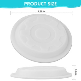 Pool Jet Nozzle Covers for Hayward sp1419D Inlet Fitting, Swimming Pool Return Jet Cover for SPA Systems, Winter Pool Return Jet Plug - 4 Pcs