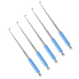 WUDQIJI Hook Remover, Hook Releaser, Fishing Hook Remover, Set of 5, Quick Hook Remover, Fishing Pliers, Hook Remover, Quick Hook Remover, Small, Lightweight, Easy Operation, Fishing Tackle Abrasion