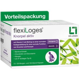 flexiLoges® Active Cartilage – 240 Capsules – Coordinated Nutrient Concept for Healthy Joint Function
