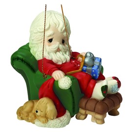 Precious Moments "And To All A GoodNight" 8th in Annual Santa Series Ornament