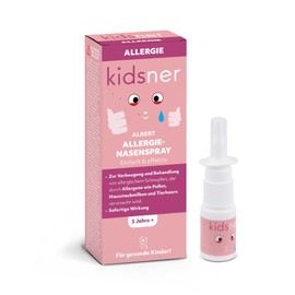 Kidsner Kidsner, Albert C The Allergy Nasal Spray | Relieves the symptoms of acute allergic rhinitis (sneezing, runny or blocked nose) | Child-friendly | 10 ml