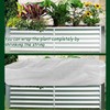 FULEIYA Rectangular Plant Cover Frost Big Size for 4×3×1FT Non
