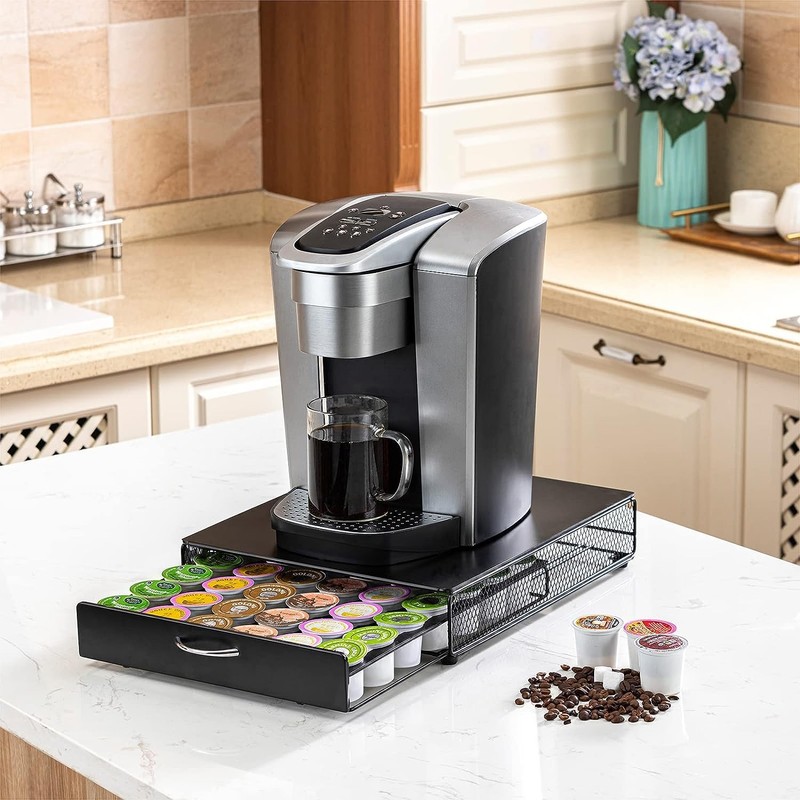 ZCDCP Coffee Pod Holder K Cup Holder Drawer Storage, Compatible